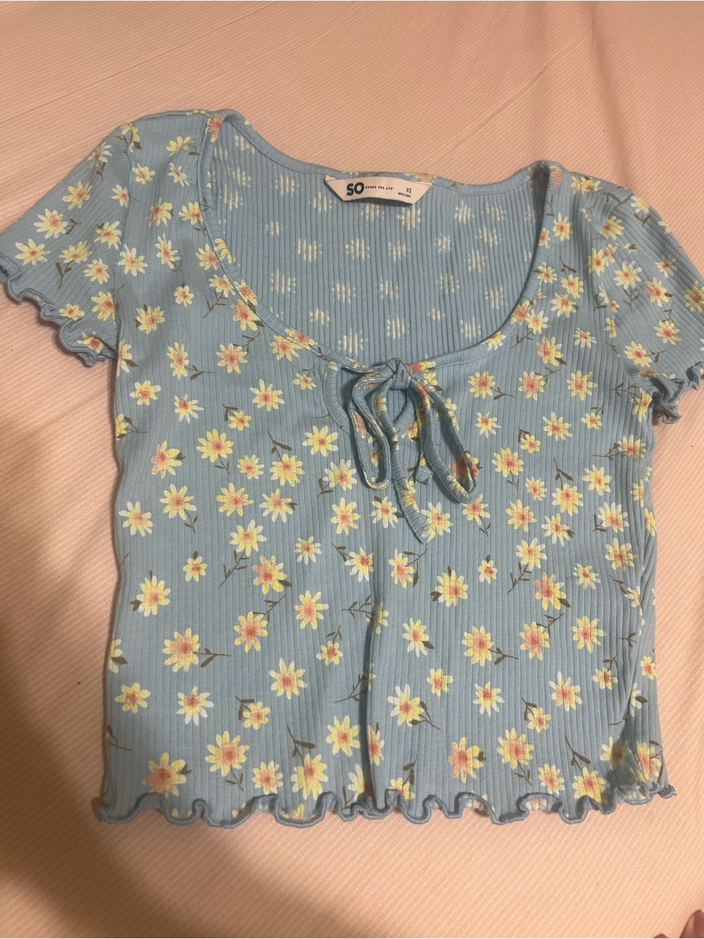 SO floral shirt